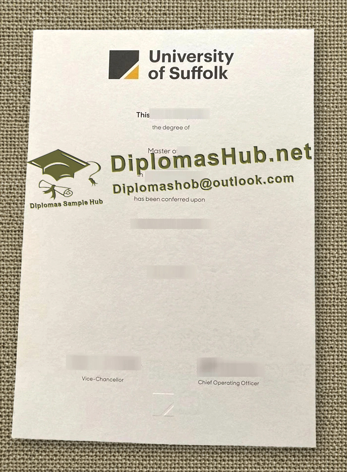 University of Suffolk Degree University of Suffolk Degree
