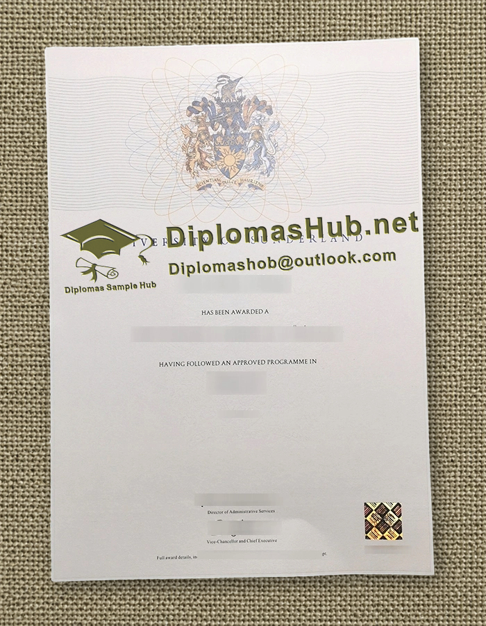 University of Sunderland Degree University of Sunderland Degree
