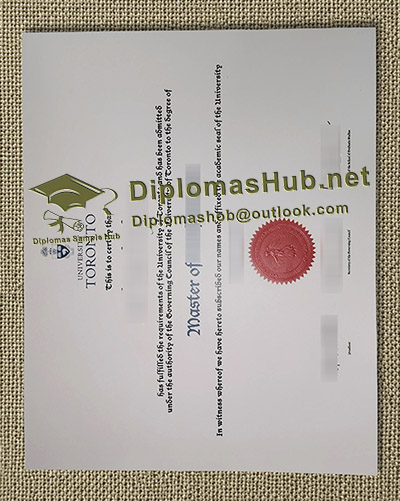 University of Toronto Diploma