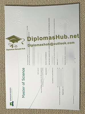 Wageningen University & Research Diploma