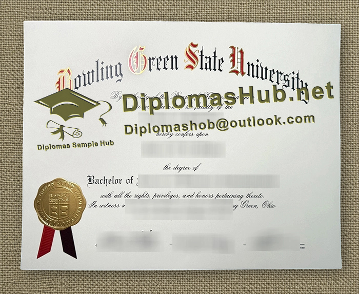 Bowling Green State University Diploma