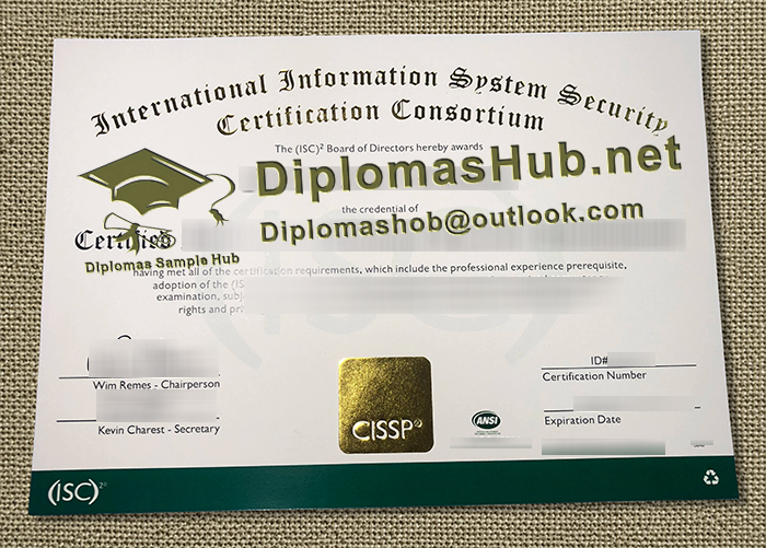 CISSP Certificate