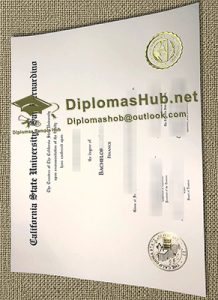 Cal State San Bernardino Diploma