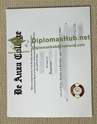 De Anza College Diploma