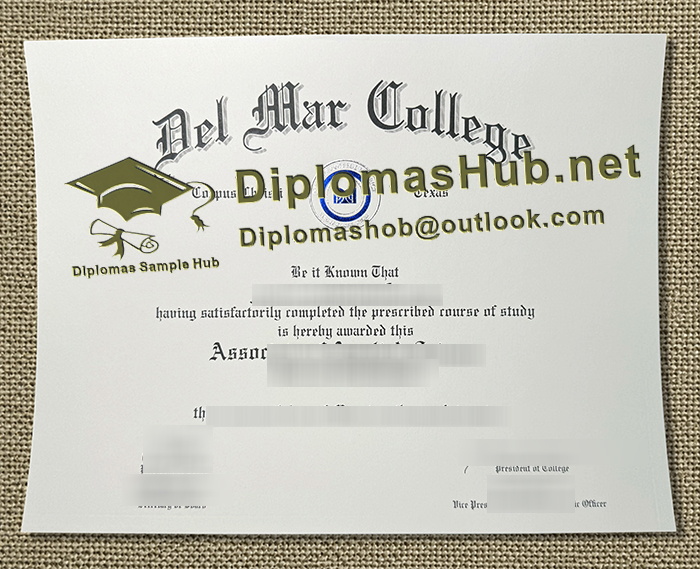 Del Mar College Diploma Del Mar College Diploma