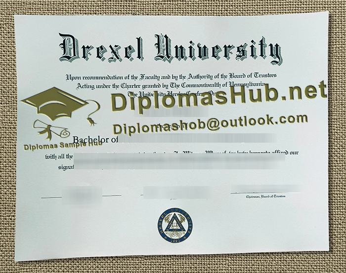 Drexel University Diploma