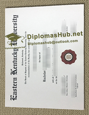 Eastern Kentucky University Diploma