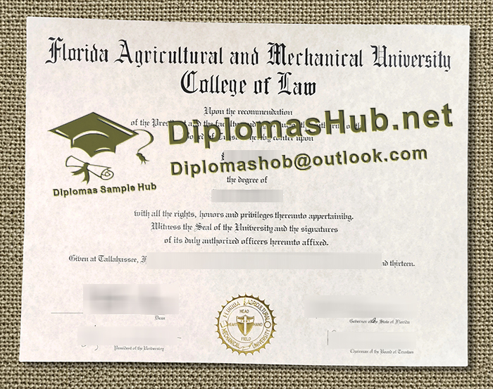 Florida A&M University Diploma