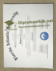 Florida Atlantic University Diploma