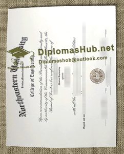 Northeastern University Diploma
