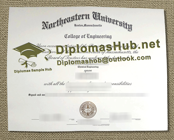 Northeastern University Diploma