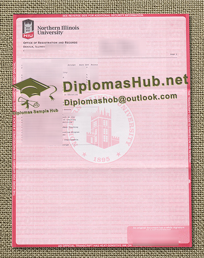 Northern Illinois University Transcript