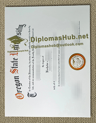 Oregon State University Diploma