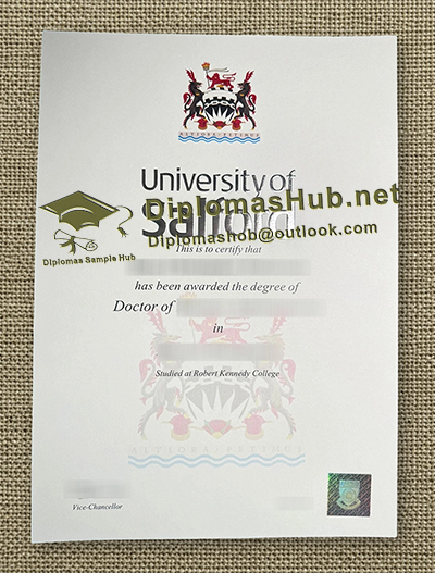 University of Salford Degree