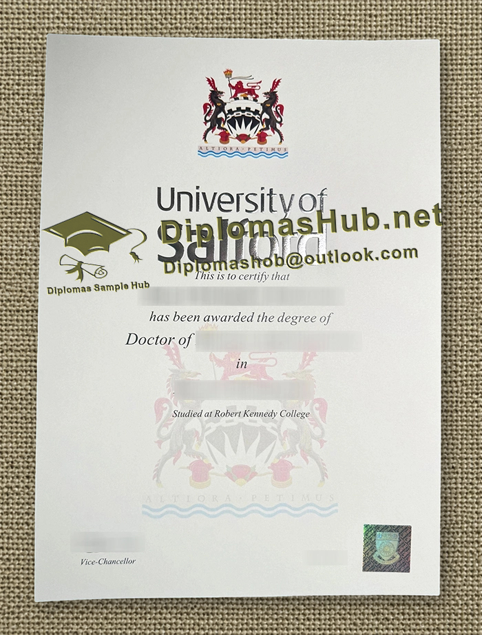 University of Salford Degree