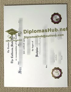San Francisco State University Diploma