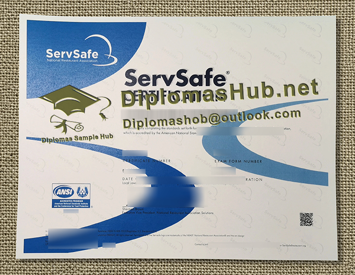 ServSafe Certificate ServSafe Certificate
