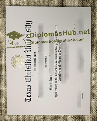 Texas Christian University Diploma
