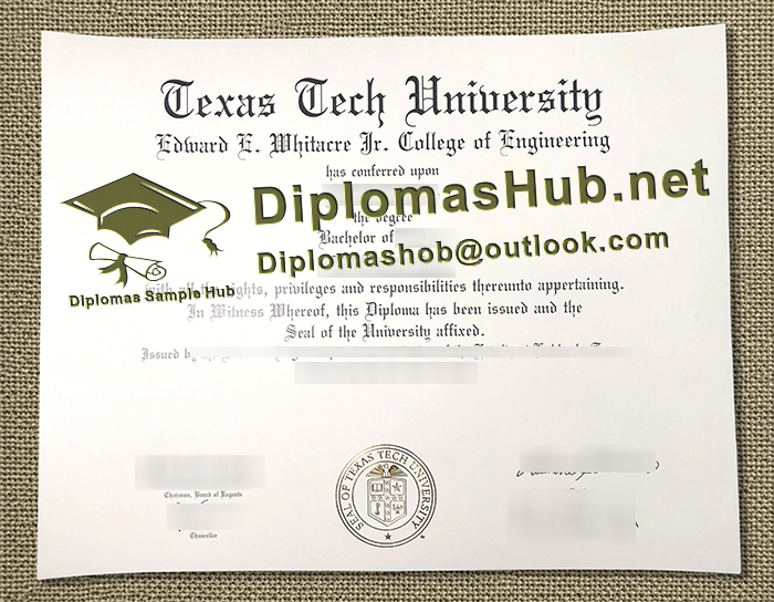 Texas A&M University Diploma