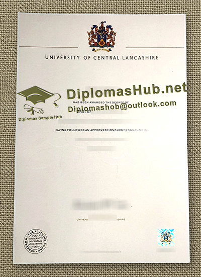 University of Lancashire Degree