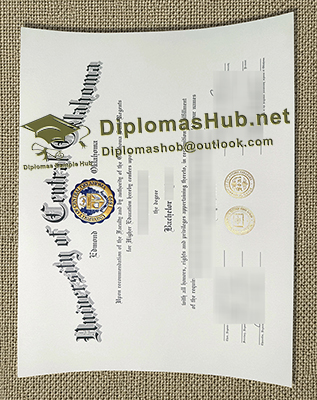 University of Central Oklahoma Diploma