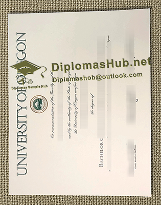 University of Oregon Diploma