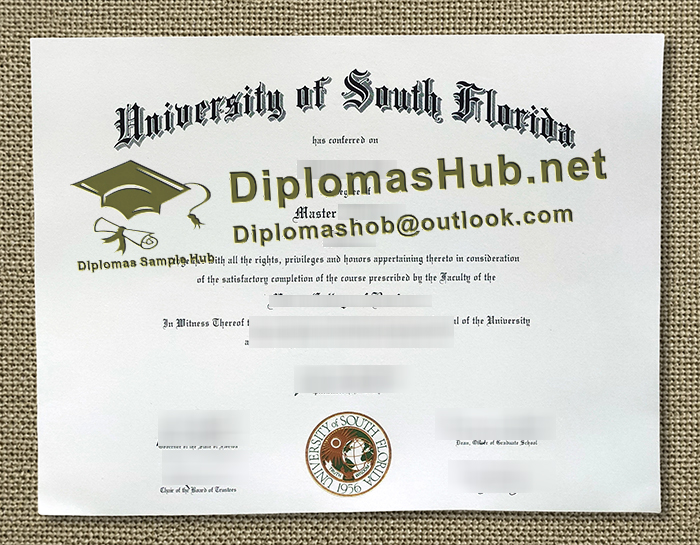 University of South Florida Diploma