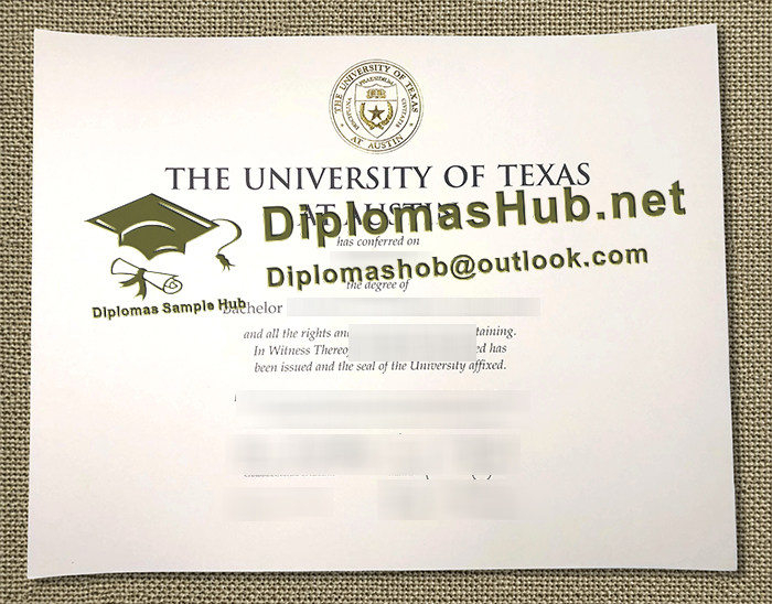 University of Texas at Austin Diploma