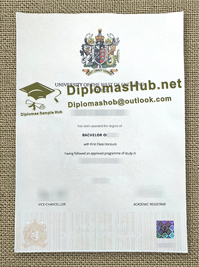 University of the West of England Degree
