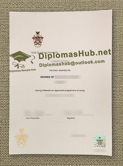 York St John University Degree
